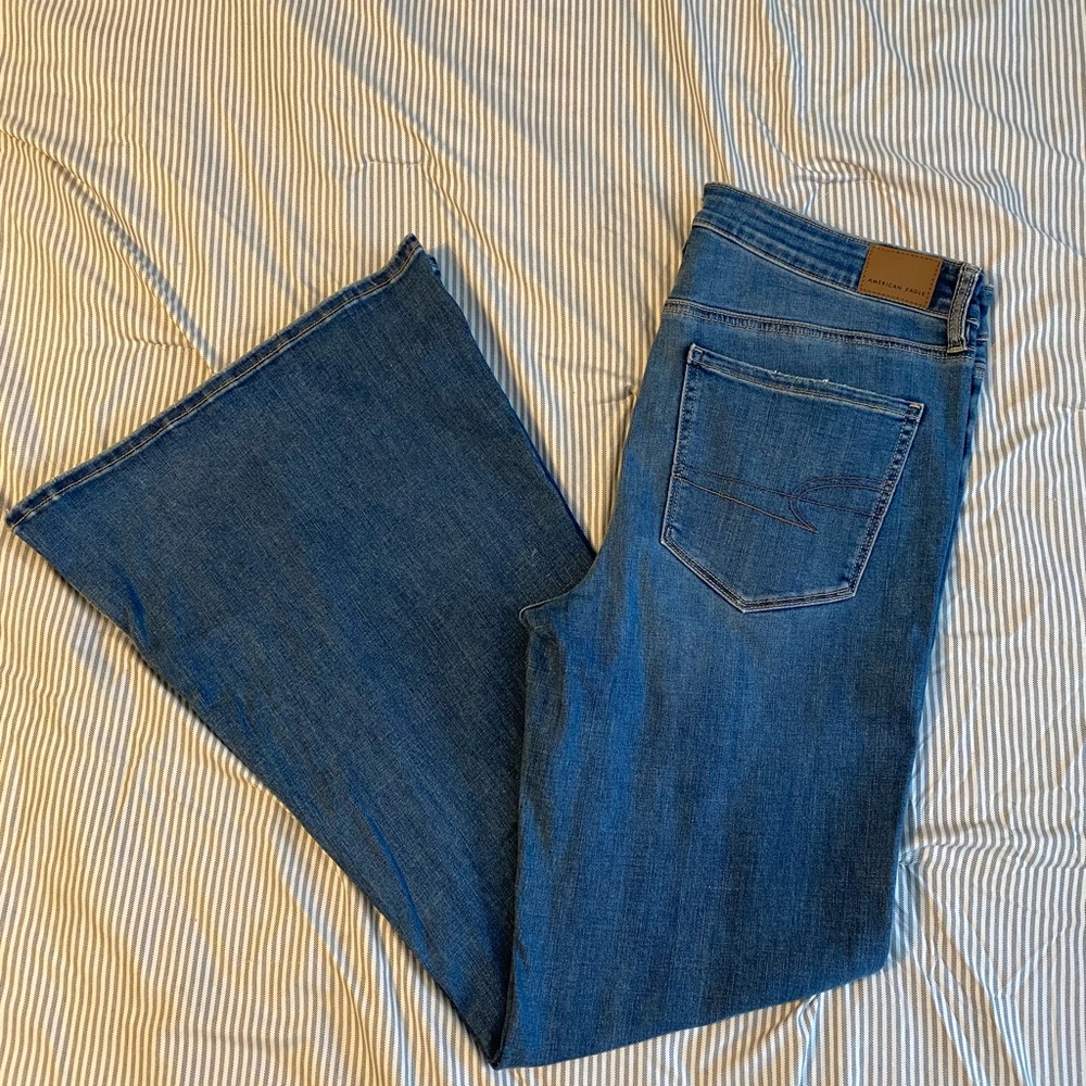 NWT festival flare jeans